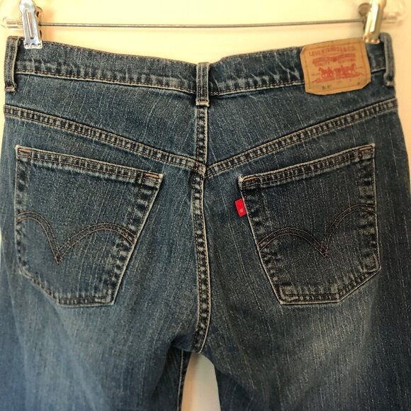 Levi's 505 jeans--nouveau low straight--sz 8 - Picture 7 of 13